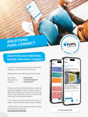 Anleitung für die Erstregistration in PUPIL Connect